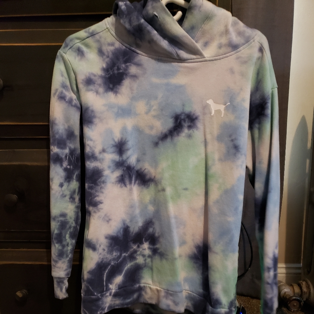 VS PINK tie dye hoodie